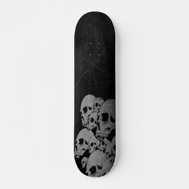Schädel Skateboard (Vorne)