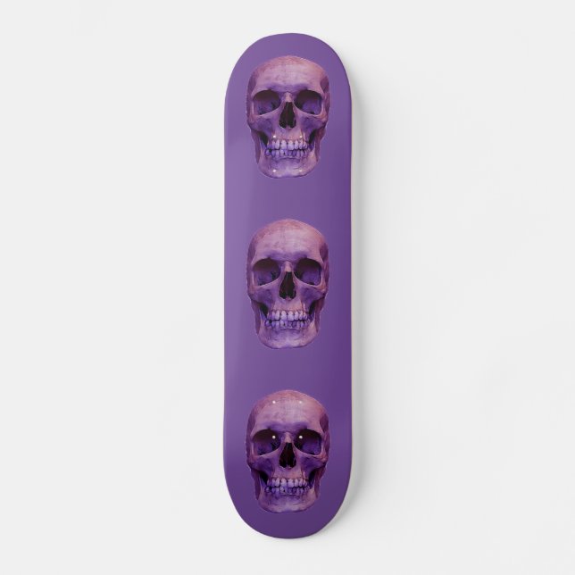Schädel Skateboard (Vorderseite)