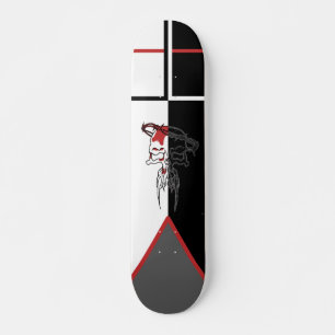 Schädel Skateboard