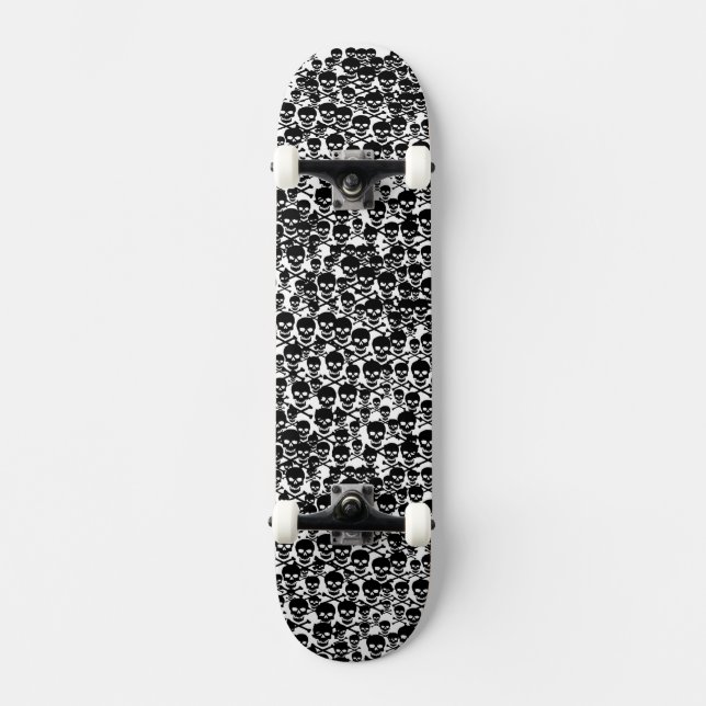 Schädel Skateboard (Vorderseite)