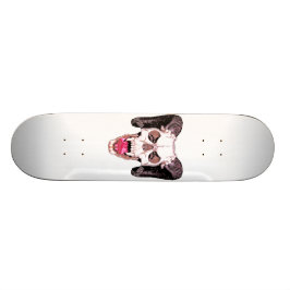 Schädel-Skateboard Skateboard