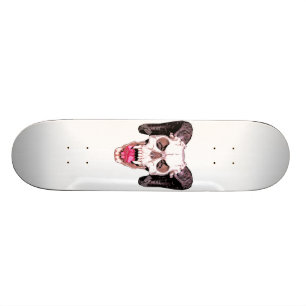 Schädel-Skateboard Skateboard