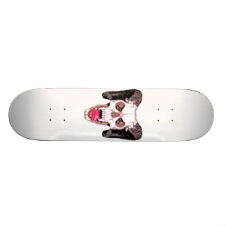 Schädel-Skateboard Skateboard