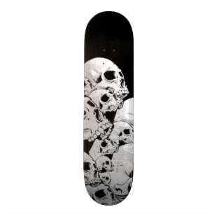 Schädel-Skateboard Skateboard