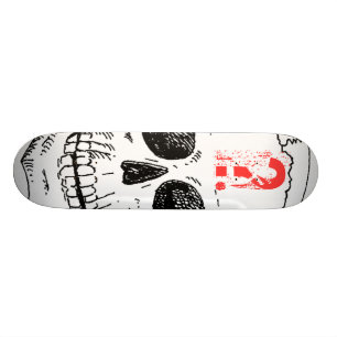 Schädel-Skateboard Skateboard