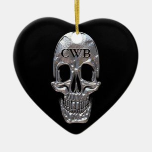 Schädel-solider Geist Keramikornament