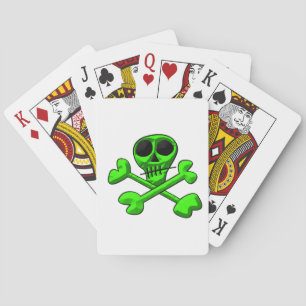 Schädel Spielkarten
