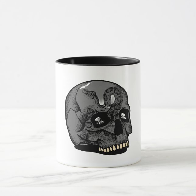 Schädel-Straßenkultur Tasse (Zentrum)