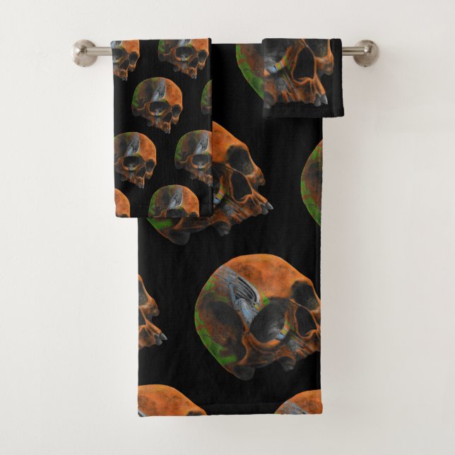 Schädel Supra Badhandtuch Set (Insitu)