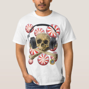 SCHÄDEL-SÜSSIGKEITS-PFEFFERMINZ T-Shirt