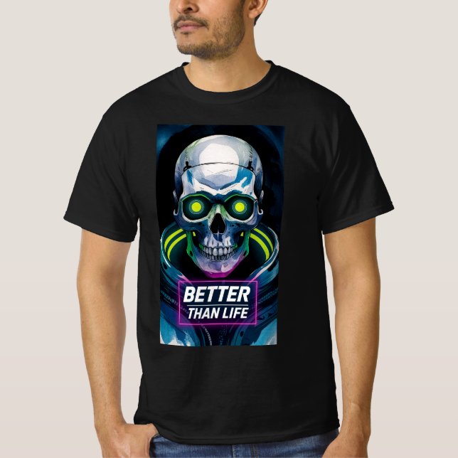 Schädel  T-Shirt (Vorderseite)