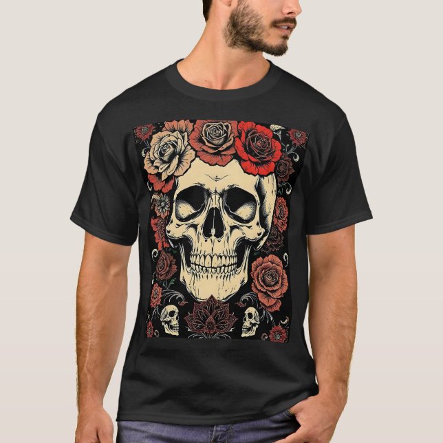 Schädel T-Shirt (Vorderseite)