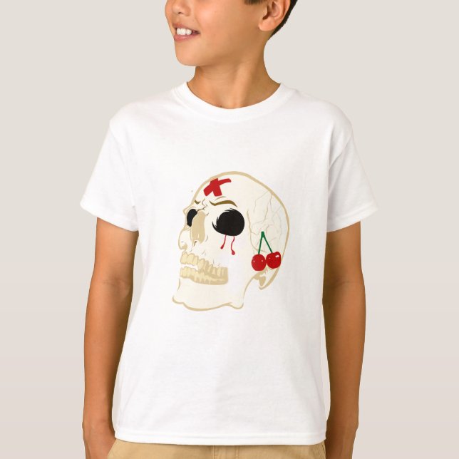 Schädel T-Shirt (Vorderseite)