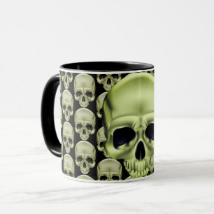 Schädel Tasse