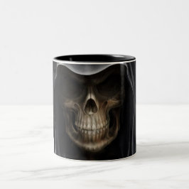 Schädel-Tasse Zweifarbige Tasse