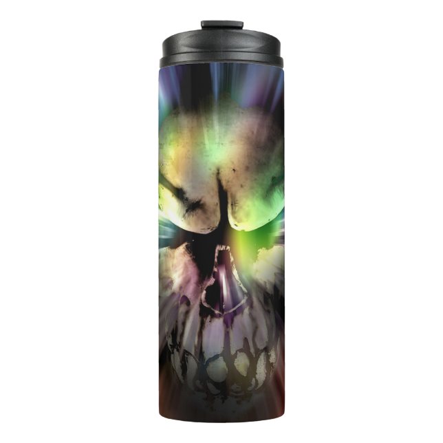 Schädel Thermosbecher (Vorderseite)