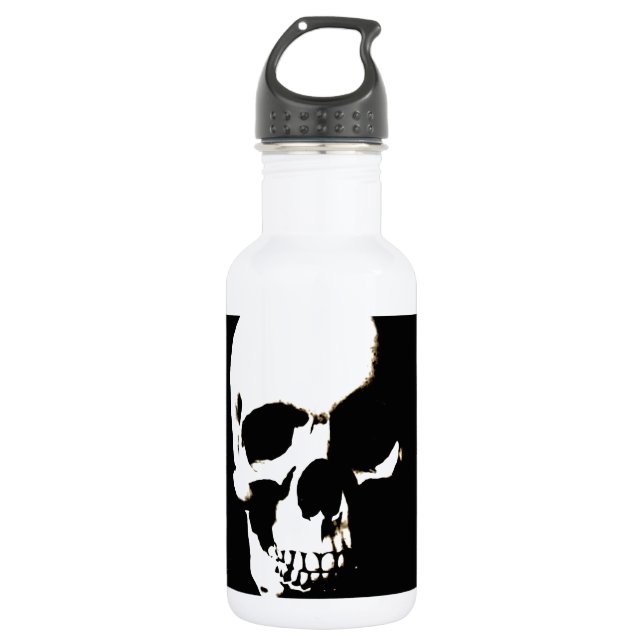 Schädel Trinkflasche (Vorderseite)