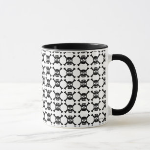 Schädel und Crossbone Tasse