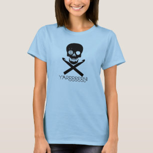 Schädel und Haken T-Shirt
