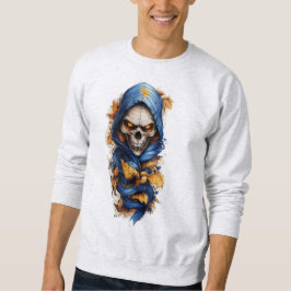 Schädel und Herbst belassen Tattoostisches Sweatsh Sweatshirt