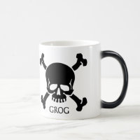 Schädel-und Knochen-Grog-Tasse