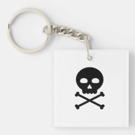 Schädel und Knochen Schlüsselanhänger