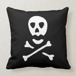 Schädel und Krebse 1 Kissen