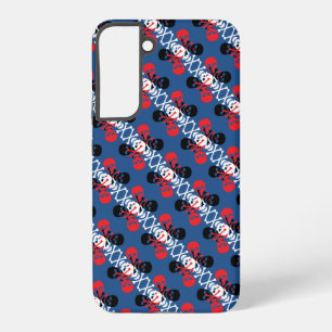 Schädel- und Kreuzbein-Muster Samsung Galaxy Hülle