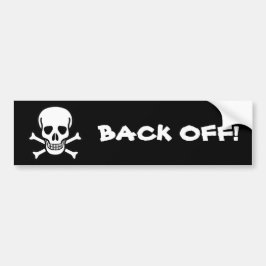 Schädel und Kreuzknochen Autoaufkleber