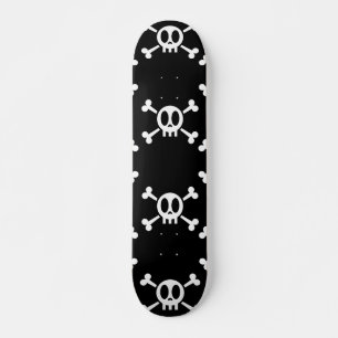 Schädel und Kreuzknochen Skateboard