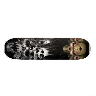 Schädel und mehr Schädelbrett: D Skateboard