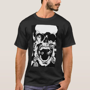Schädel und Ringe T-Shirt