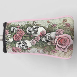 Schädel und Rose Golf Headcover