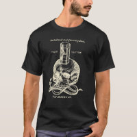 Schädel und Schlange mit Hourglass-Shirt