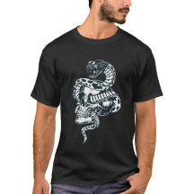 Schädel und Schlange