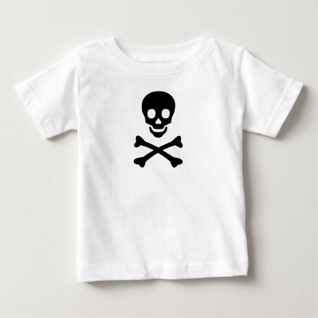 Schädel und T - Shirt der Krebse (Vorderseite)