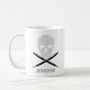 Schädel-Verfasser Tasse
