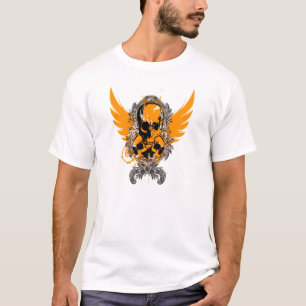 Schädel-Wappen T-Shirt