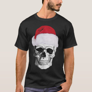 Schädel Weihnachtsmann, Weihnachtst-shirt T-Shirt