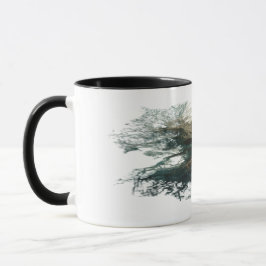 Schädelbaum Surreal Dunkle Natur Tasse