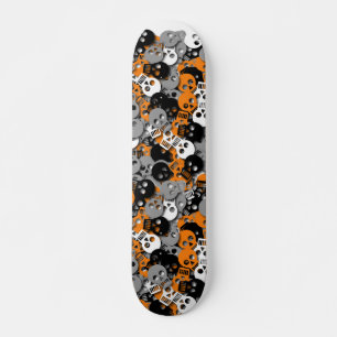 Schädelconfetti-Skateboard Skateboard