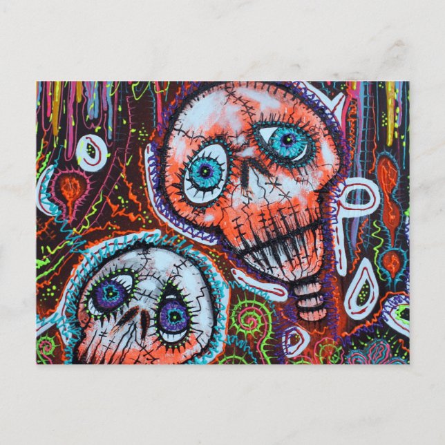 SchädelCrew Postkarte (Vorderseite)