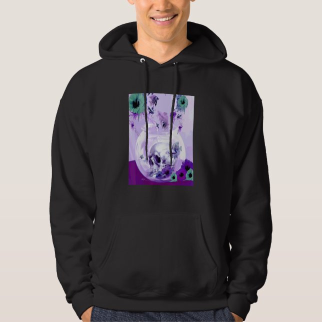 Schädelfisch Topf Hoodie (Vorderseite)