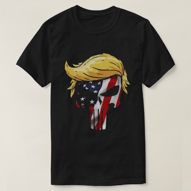 Schädelflagge T-Shirt (Design vorne)