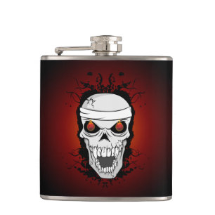 Schädelflasche Flachmann