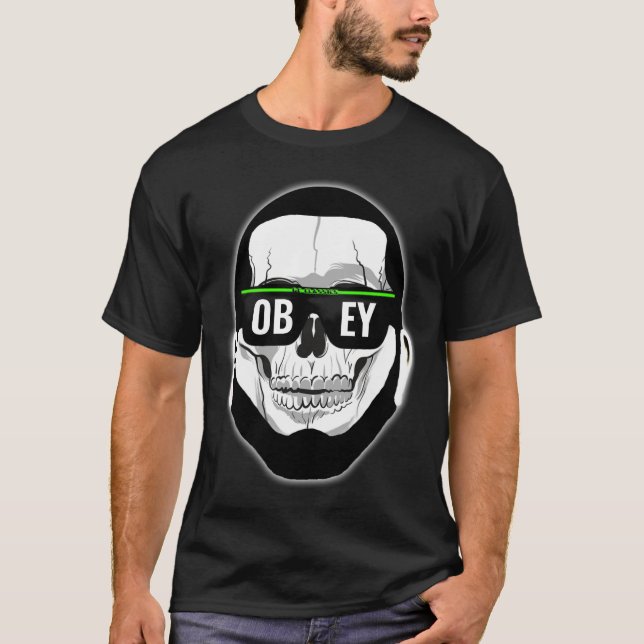 Schädelgesicht G PEG T-Shirt (Vorderseite)