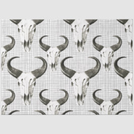 Schädelgewebe für Decoupage Seidenpapier