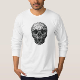 Schädelglas-Effekt Langschläfer-T - Shirt