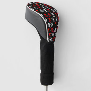 Schädelherzen Golf Headcover