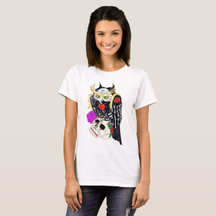 Schädelhuhn und Schädel T-Shirt